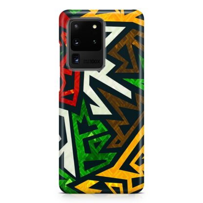 Graffiti Blitz Color Pattern Samsung Galaxy S20 / S20 Plus / S20 Ultra / S20 FE 3D Case