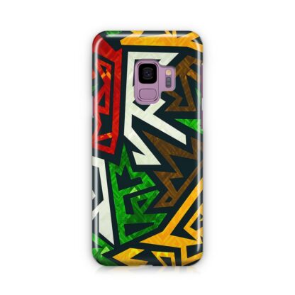 Graffiti Blitz Color Pattern Samsung Galaxy S9 / S9 Plus 3D Case