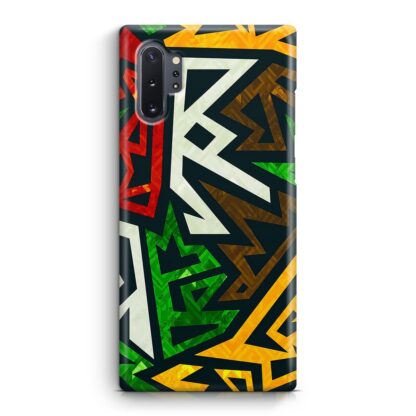 Graffiti Blitz Color Pattern Samsung Galaxy Note 10 / Note 10 Plus 3D Case