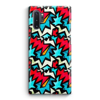 Graffiti Zig Zag Pattern Samsung Galaxy Note 10 / Note 10 Plus 3D Case