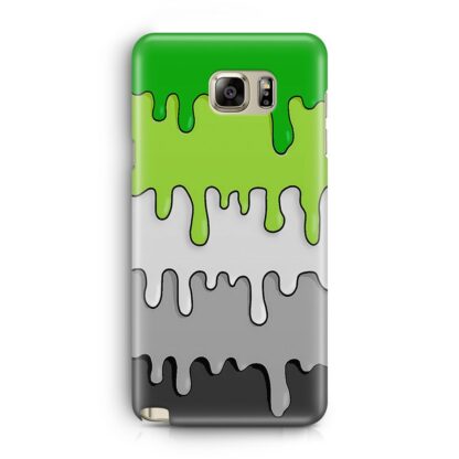 Liquid Color Slime Drop Samsung Galaxy Note 5 3D Case